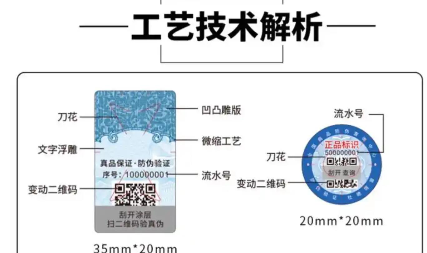 定制防偽標簽技巧分享，揭秘商品防偽標簽定制流程